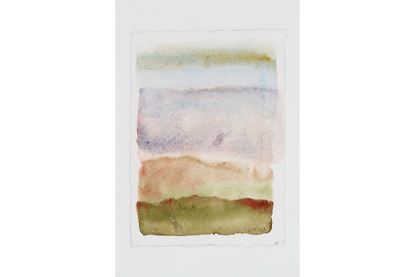 Transported XIII, aquarelle sur papier Nujabi, 5x7p.